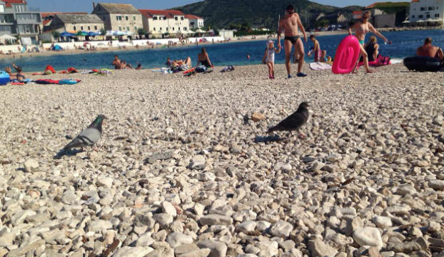 FOTO: Kupanje u Primoštenu u punom jeku, ali kupača još uvijek premalo
