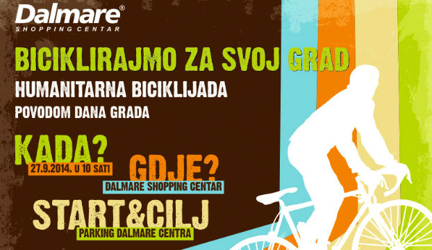 U subotu velika humanitarna biciklijada kod Dalmarea ‘Biciklirajmo za svoj grad’