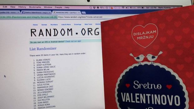 Završena nagradna igra ‘Sretno Valentinovo – dislajkam mržnju’ Foruma mladih SDP-a