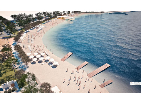 FOTO: EKSKLUZIVNO: Pogledajte spektakularnu buduću plažu Rezalište!
