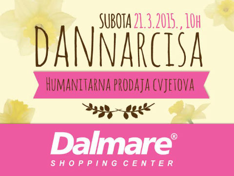 DAN NARCISA: Humanitarna prodaja cvjetova za Ligu protiv raka sutra u Dalmare centru