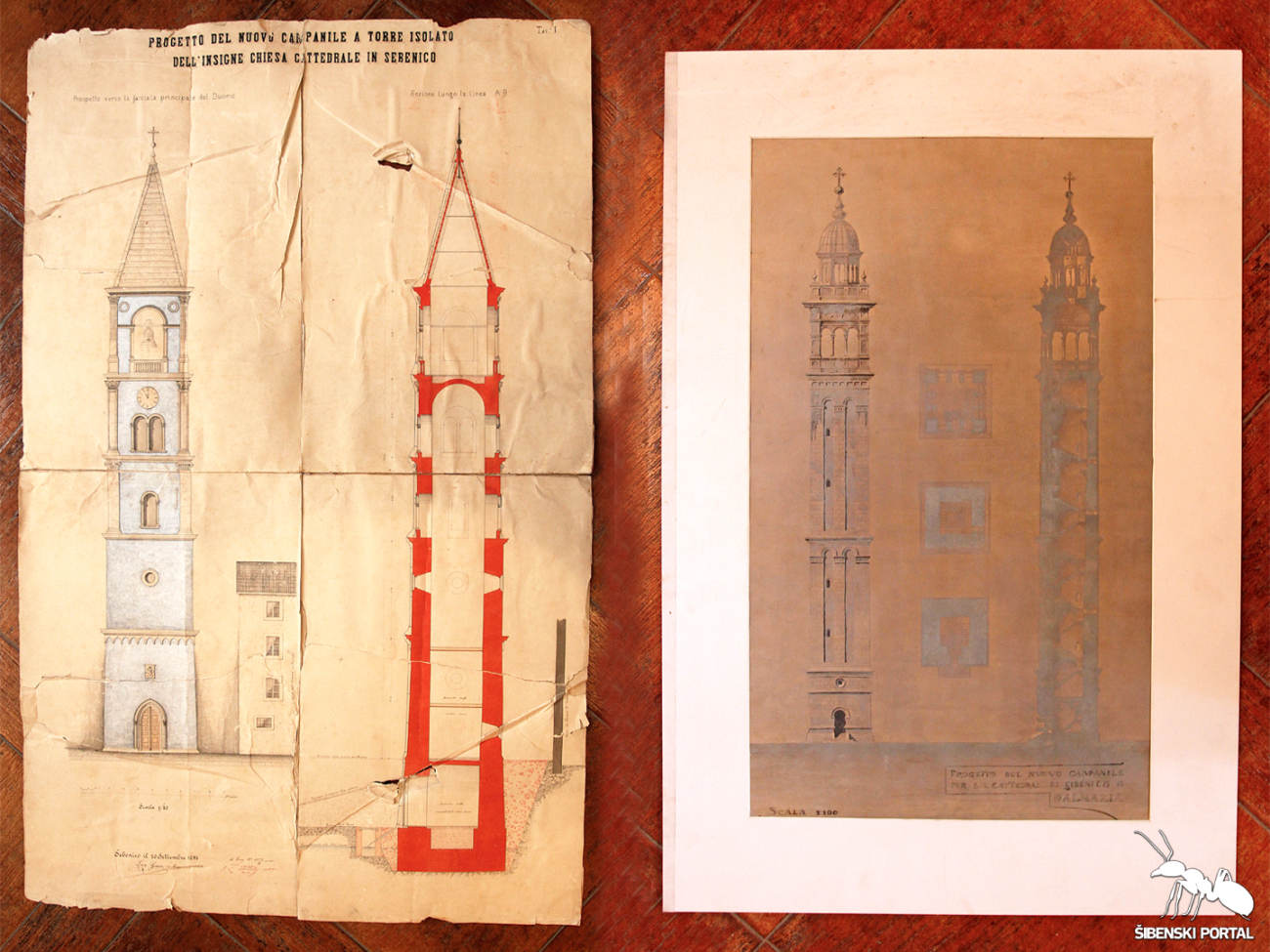 FOTO: ZAVIRILI SMO U BISKUPIJSKI ARHIV: Katedrala sv. Jakova je trebala imati zvonik visok 40 metara
