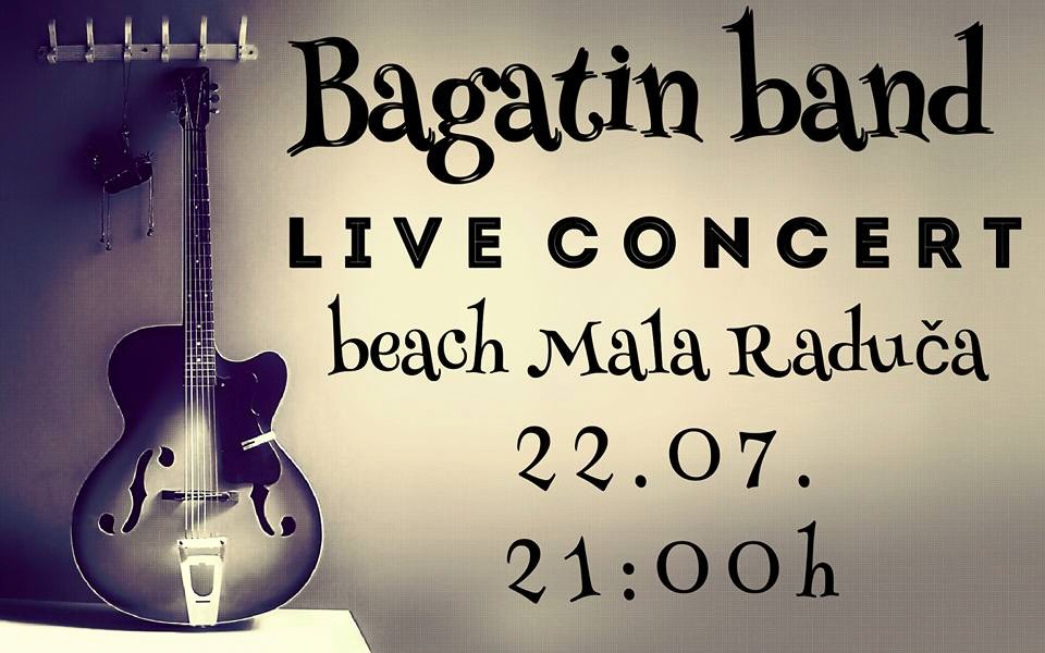 Sutra nastup grupe Bagatin na Maloj Raduči