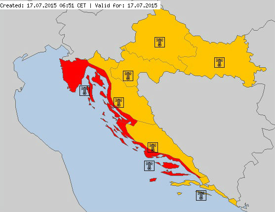 Afrički zrak užarit će Dalmaciju: Evo zašto toplinski val pred nama treba (vrlo) ozbiljno shvatiti!