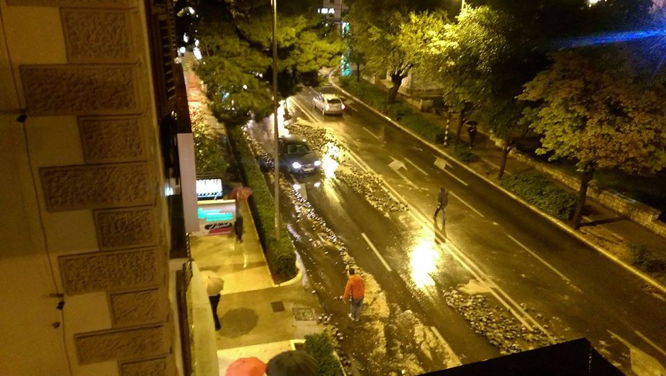 FOTO: Armagedon u Šibeniku: Bujica nosi kamenje, poplavljeno više od dvadeset kuća