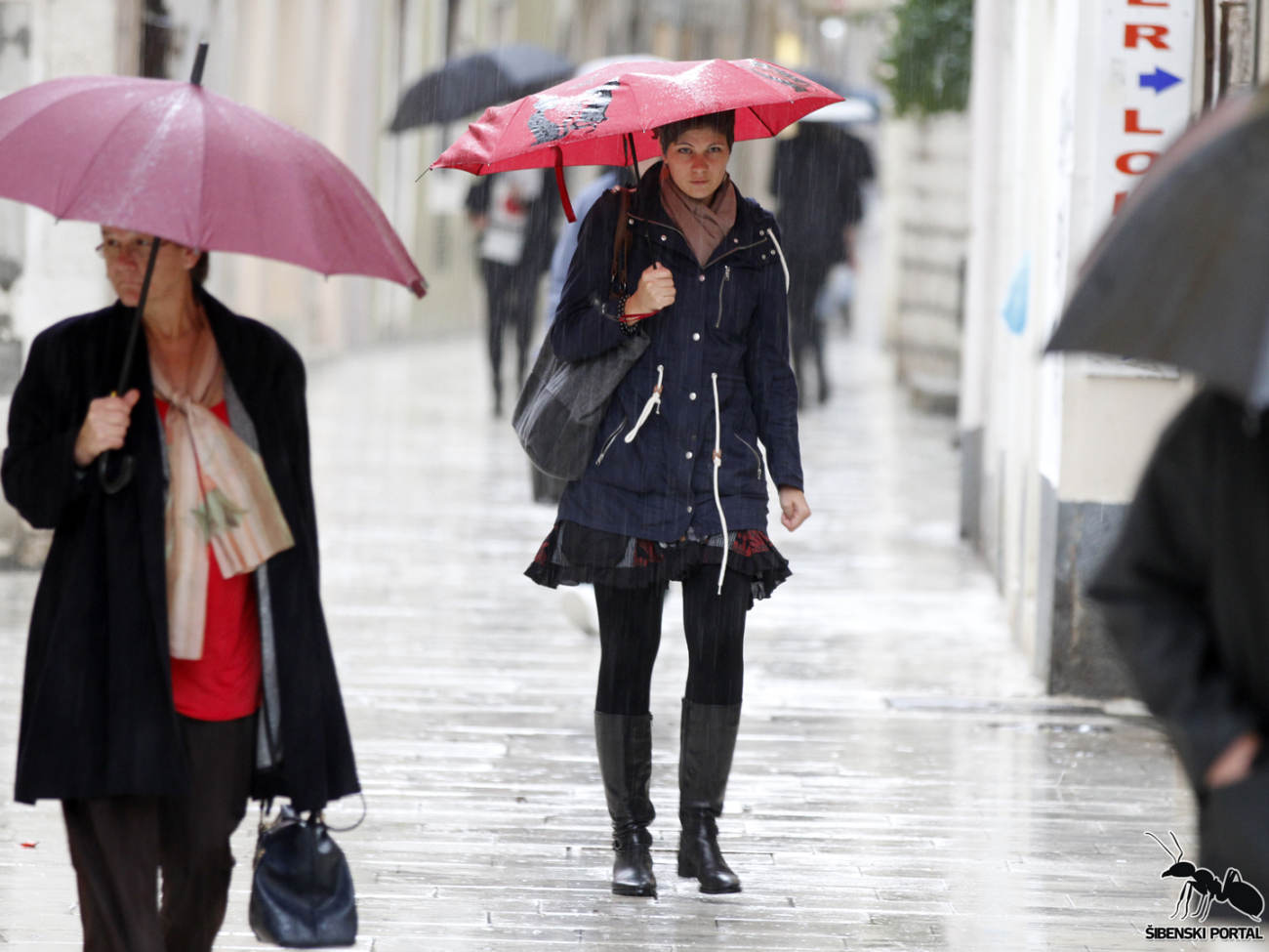 ŠIBENIK METEO: Pripremite kišobrane i topliju odjeću, vikend neće biti lijep