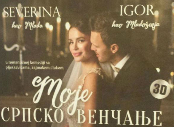 Evo u čemu su se Severina i Igor dovezli na vjenčanje