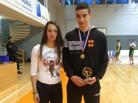 FOTO: Ivan Gulin MVP kadetske lige, na Baldekinu uručene i medalje najboljim ekipama