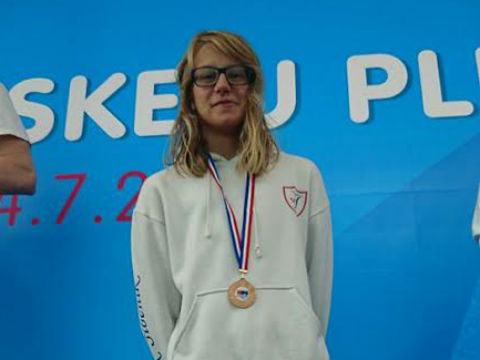 PONOS ZATONA: Martina Ševerdija osvojila sedam medalja na Prvenstvu Hrvatske u plivanju