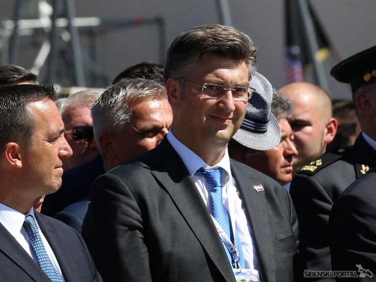 Plenković danas dovodi cijelu Vladu u Šibenik