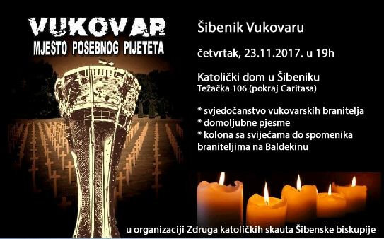 Šibenik Vukovaru: Zdrug katoličkih skauta obilježava žrtvu Vukovara
