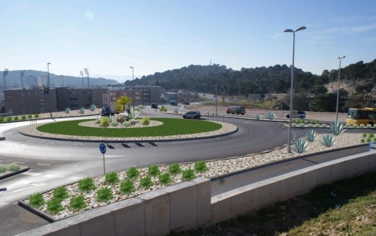 FOTO Zeleni grad oplemenjuje Meterize. Više trave i cvijeća na novosagrađenom čvoru
