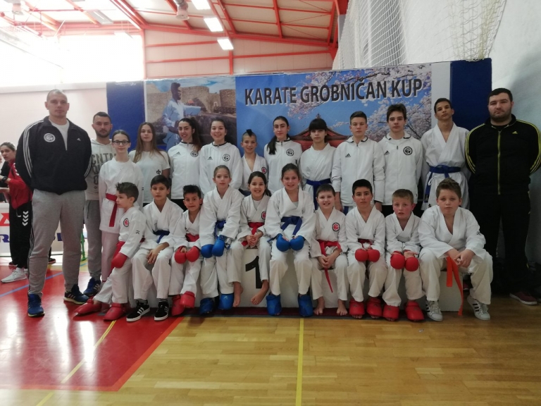 Vrhunsko ostvarenje Karate kluba Šibenik 1066, u konkurenciji 56 klubova zauzeo drugo mjesto na ‘Grobničan kupu’