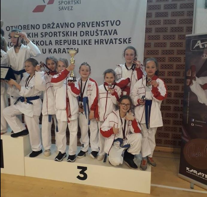 Karatašice vodičkog kluba ‘Okit’ okitile se sa šest medalja na Školskom prvenstvu Hrvatske